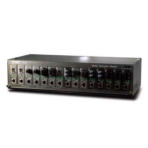 مدیا کانورتر غیرمدیریتی 15 اسلات PLANET MC-1500
