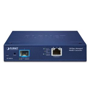 مدیا کانورتر مدیریتی 10G PLANET XT-905A با پورت RJ45 و SFP+
